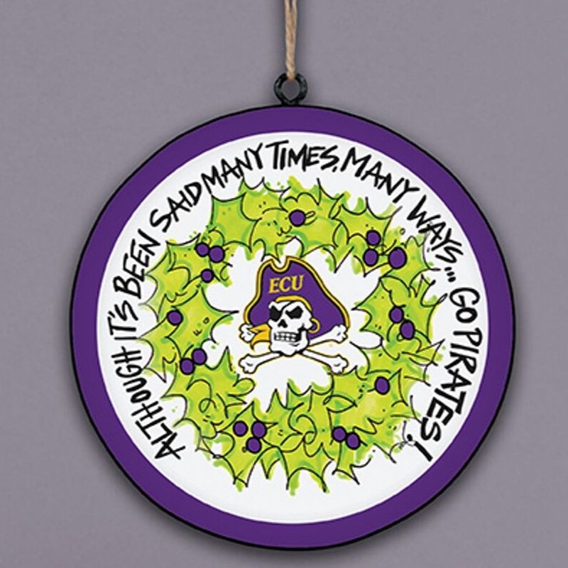 ECU Disc Ornament
